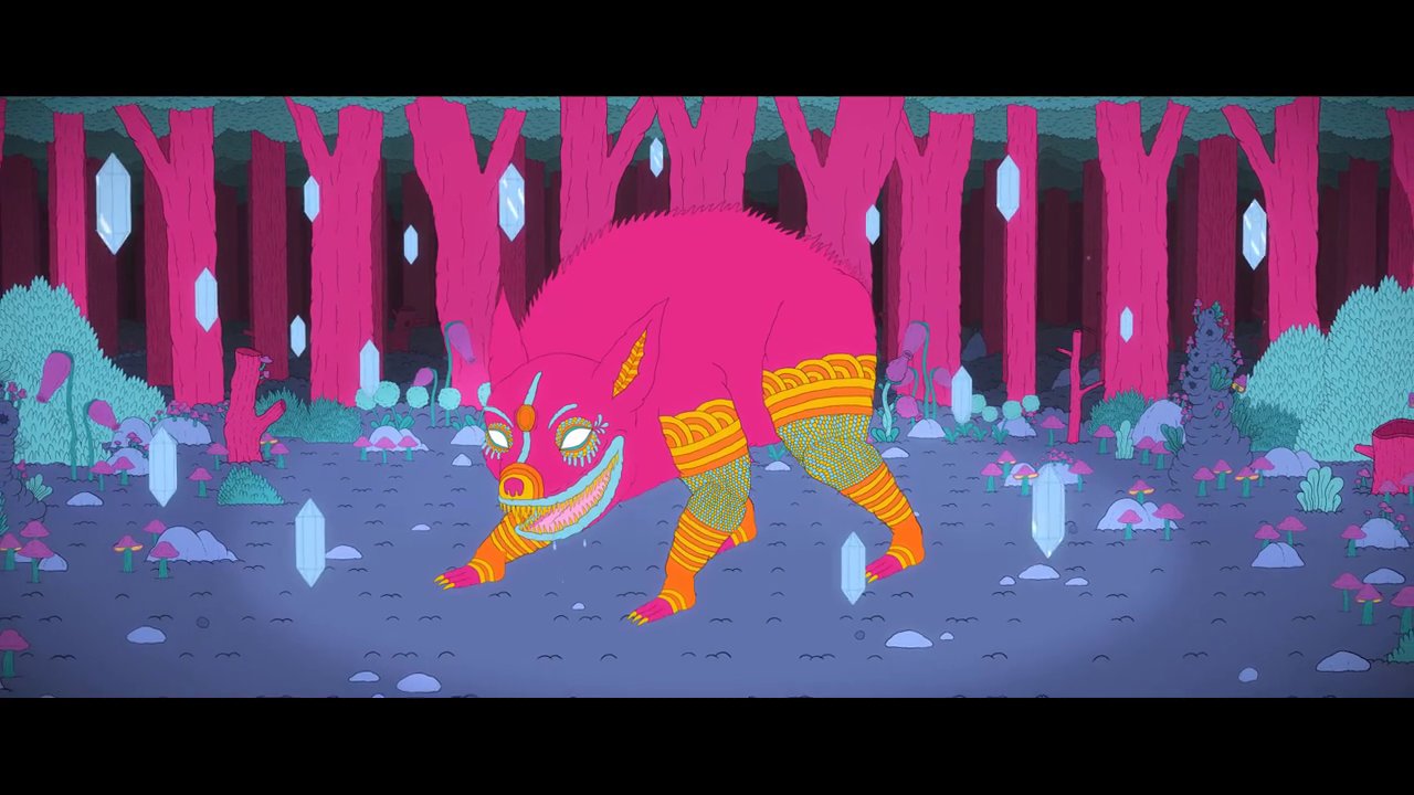 A Psychedelic Animated Music Video for the Song 'Pseudologia Fantastica' by  Foster the People
