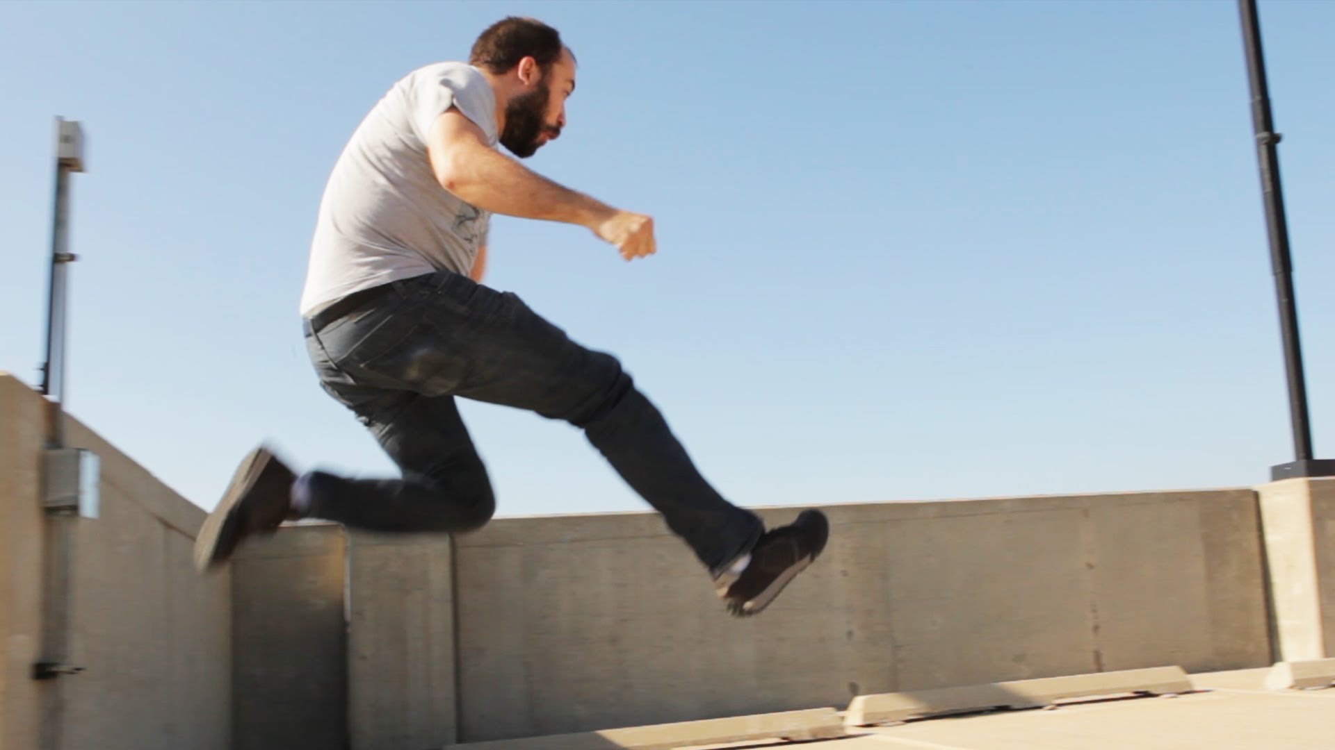Bad Parkour', A Funny Video Showing Craig Benzin Performing Extremely  Simple Parkour Stunts Around Town