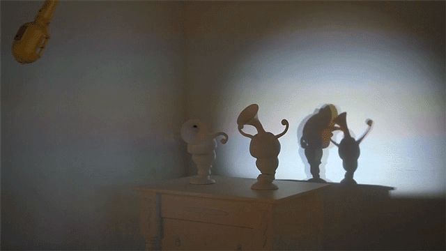 Dancing Shadow Installation by Dpt and Laurent Craste