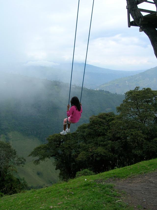 The Swing at the End of the World, A Treehouse Swing in Ecuador With a