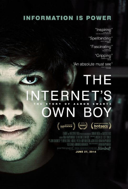 The Internet's Own Boy Poster