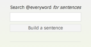 Search everyword for full sentences