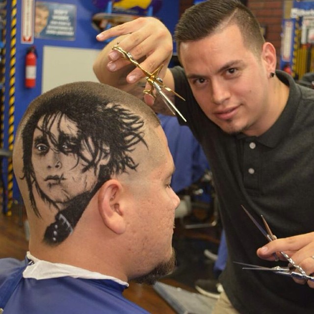 Hair Art by Barber and Artist Rob the Original