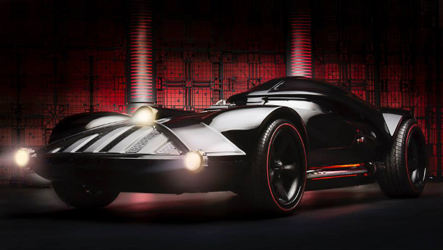 Hot Wheels Life-Size Darth Vader Car