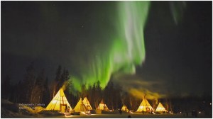 Auroras Over the Northwest Territories