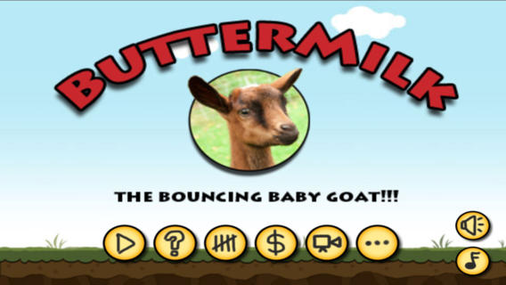 Buttermilk the Bouncing Baby Goat
