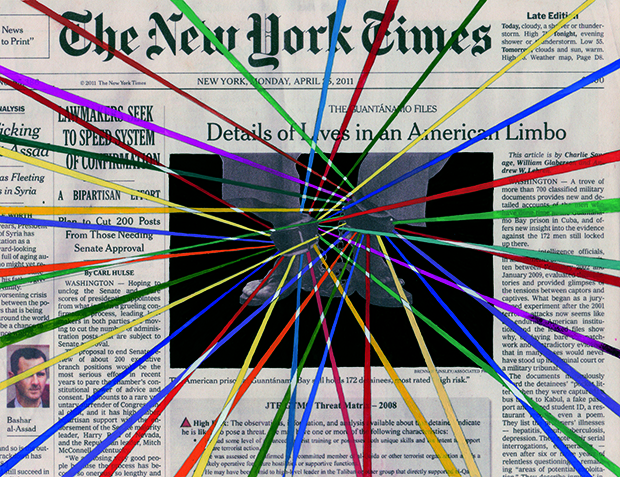 New York Times Cover Page Art by Fred Tomaselli