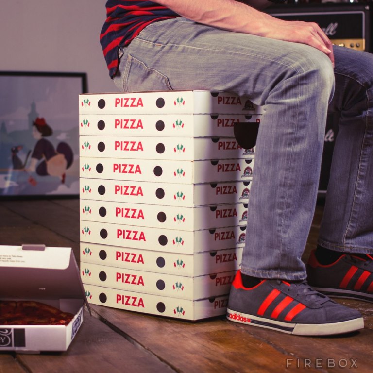 Pizza Box Stool