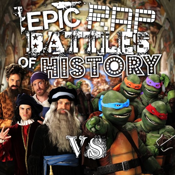 Artists vs Turtles. Epic Rap Battles of History Season 3 Finale