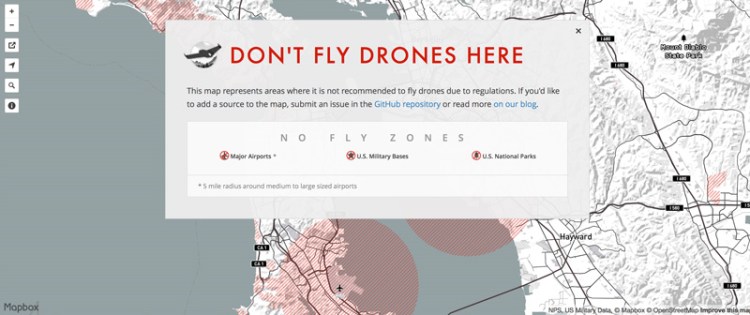 Don’t Fly Drones Here, A Crowdsourced Map of Local Drone No-Fly Zones