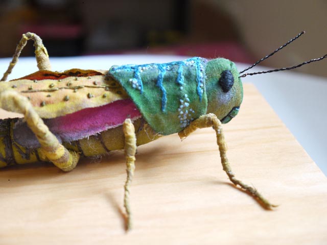 Gorgeous Fabric Sculptures of Moths, Butterflies, and Other Insects