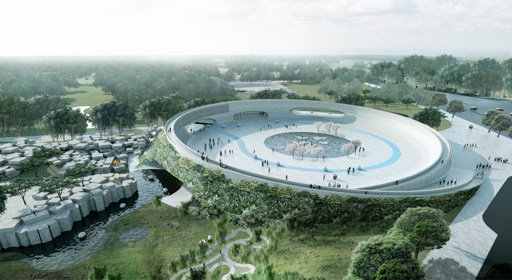 Zootopia, A Planned Zoo Where Animals Will Roam Free and Humans