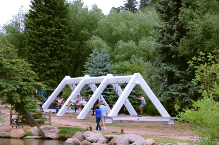 A Musical Swing Set That Lets Participants Create Music Together