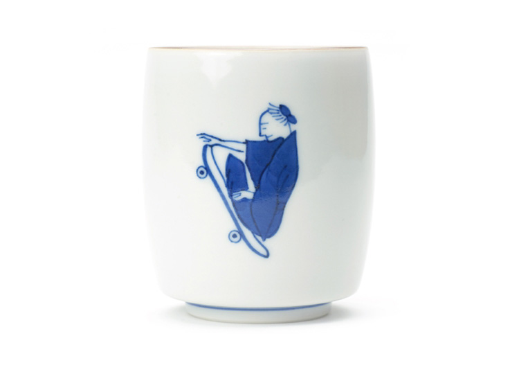 Contemporary Images on Traditional Japanese Pottery