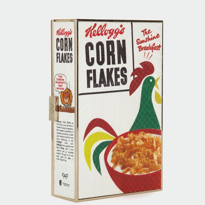 Luxurious Clutch Bags That Look Like Vintage Cereal Boxes