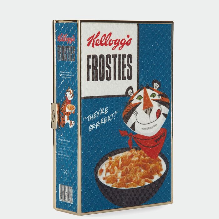 Luxurious Clutch Bags That Look Like Vintage Cereal Boxes