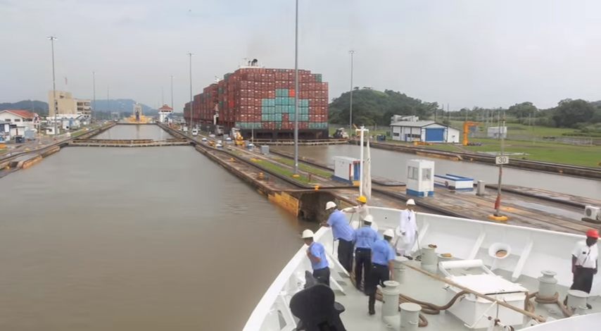 Panama Canal Timelapse