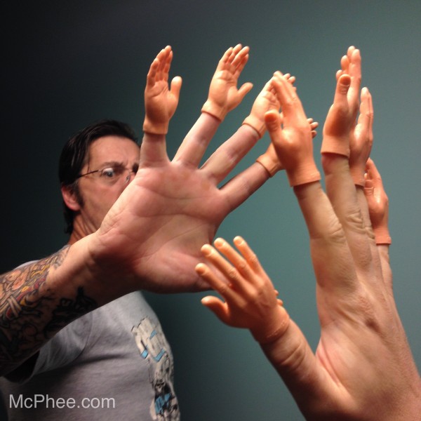 Finger Hands by Archie McPhee