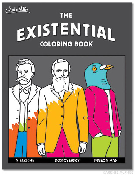 The Existential Coloring Book by Archie McPhee