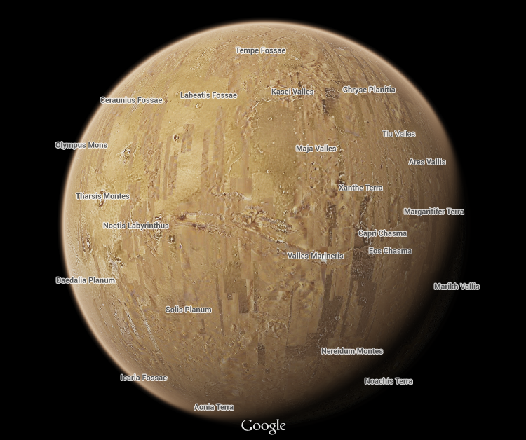 Google Mars