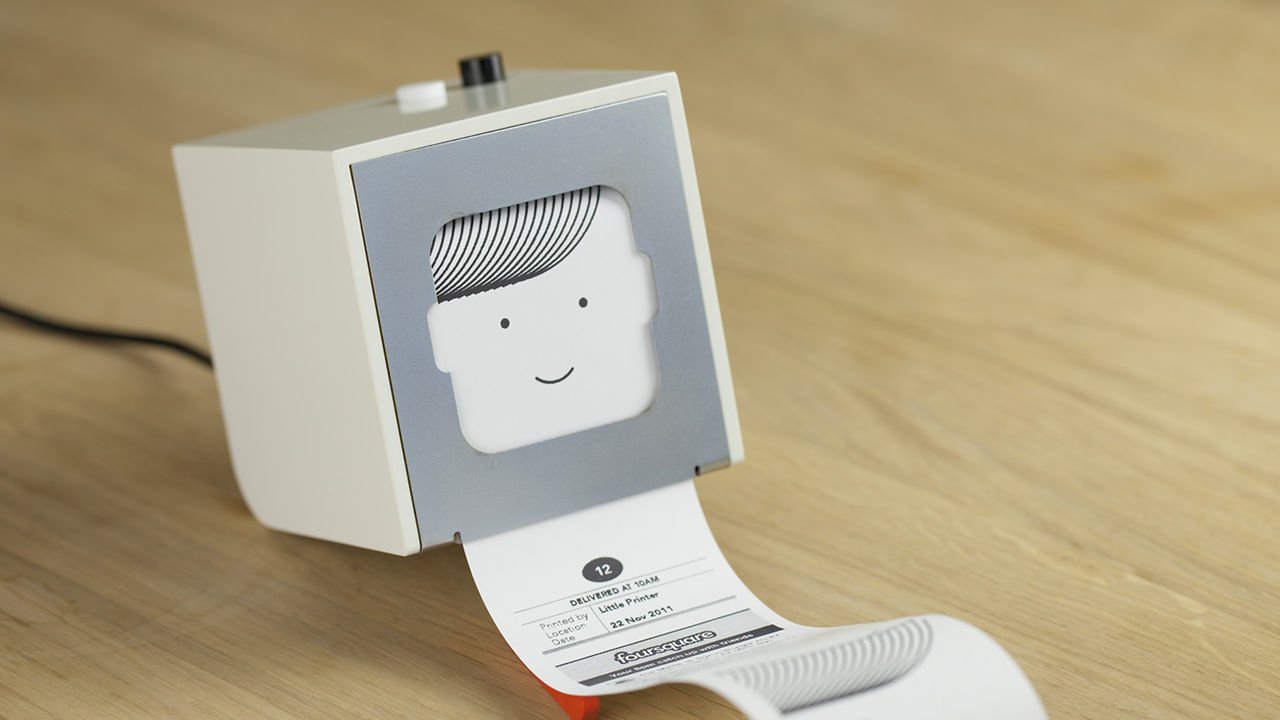 Little Printer, An Adorable Enabled Device That Prints Dispatches