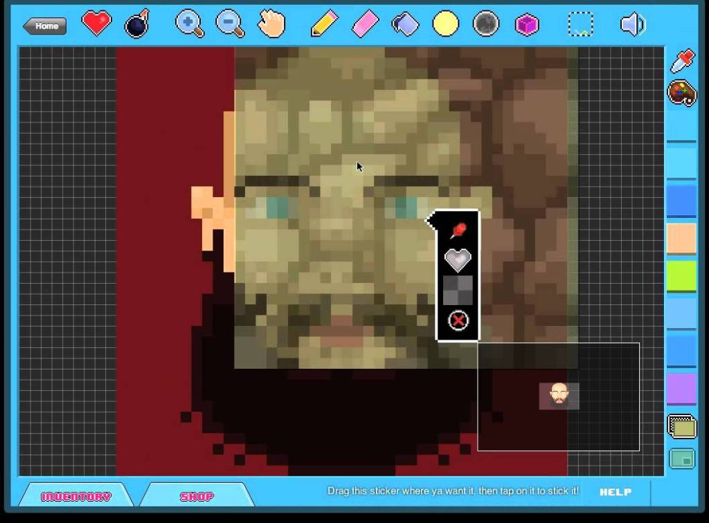 Make Pixel Art, A Pixel Art Drawing App