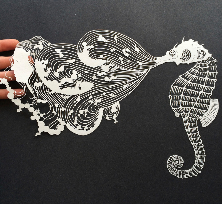 Cut Paper Art by Maude White