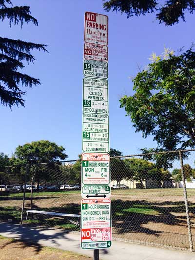 Parking Signs