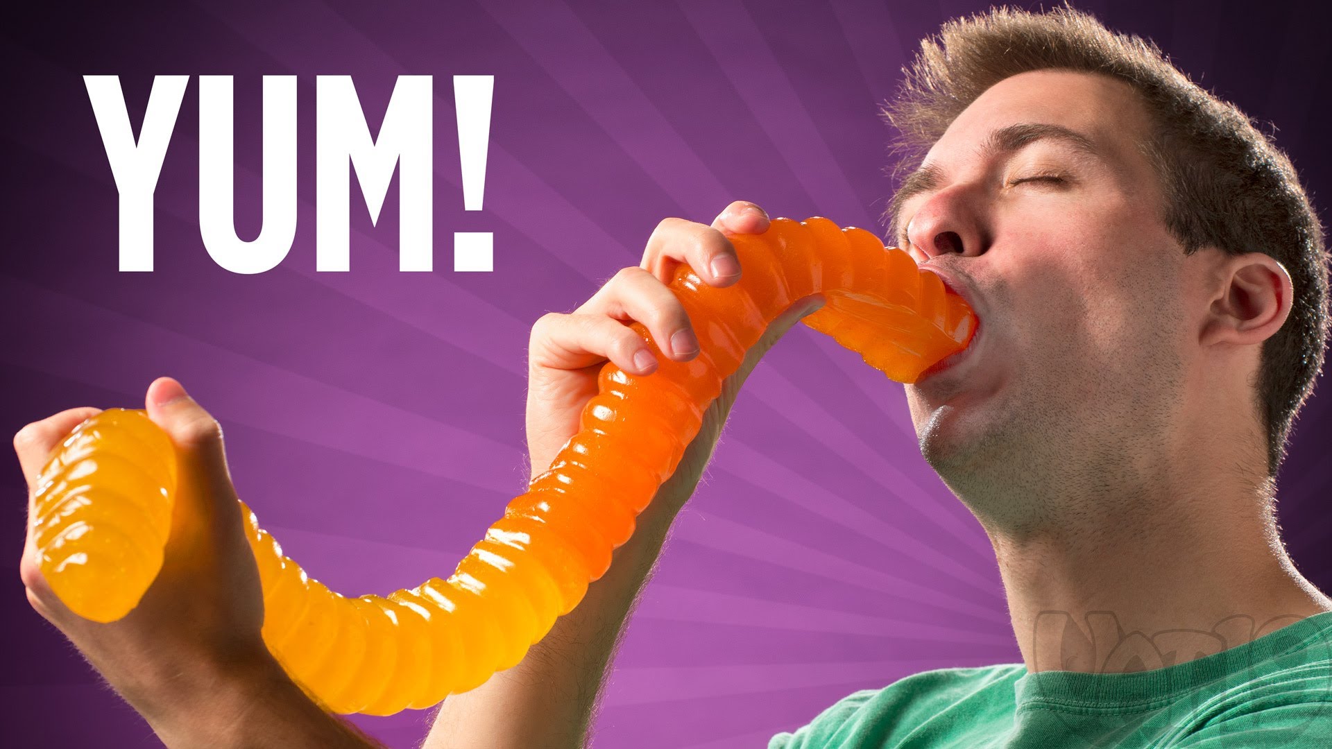 Vat19 is featuring The World's Largest Gummy Worm, which is 128 times ...
