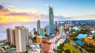 Time Lapse Video Of Gold Coast A Popular Tourist Destination In 