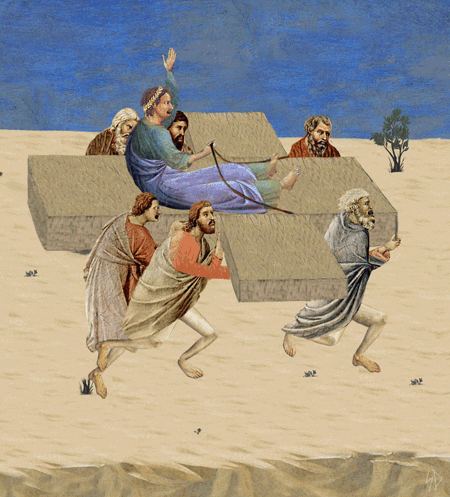 Hilariously Bizarre GIFs Based on Renaissance Paintings
