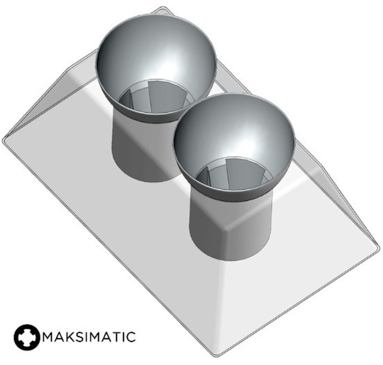 Maksimatic Self-Leveling Cup Holder