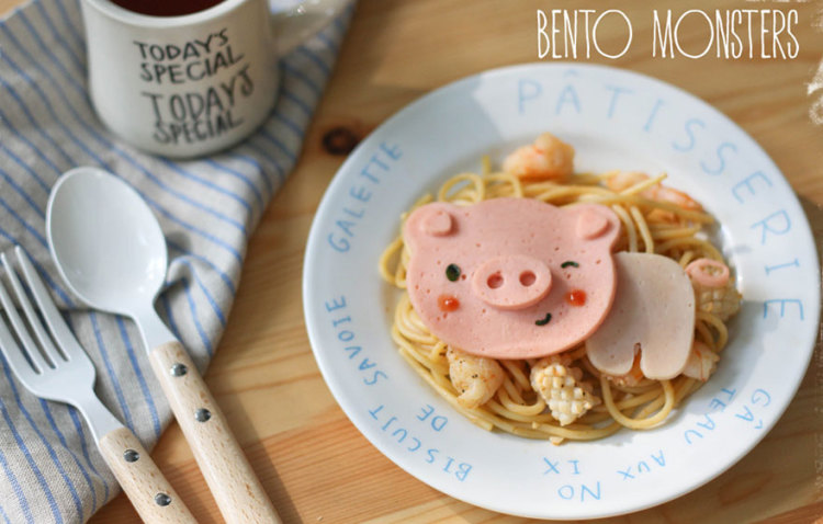 Mom Makes Adorable Character Meals for Her Kids