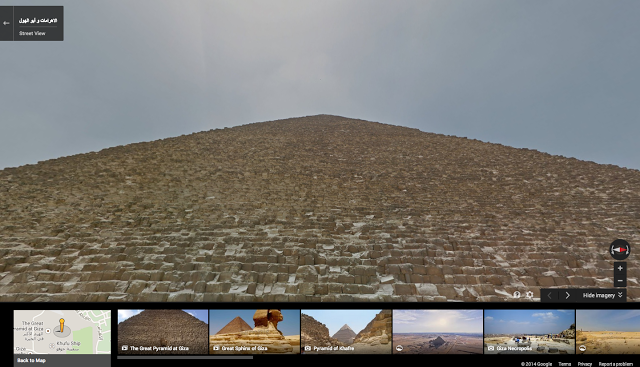 Google Maps Pyramid