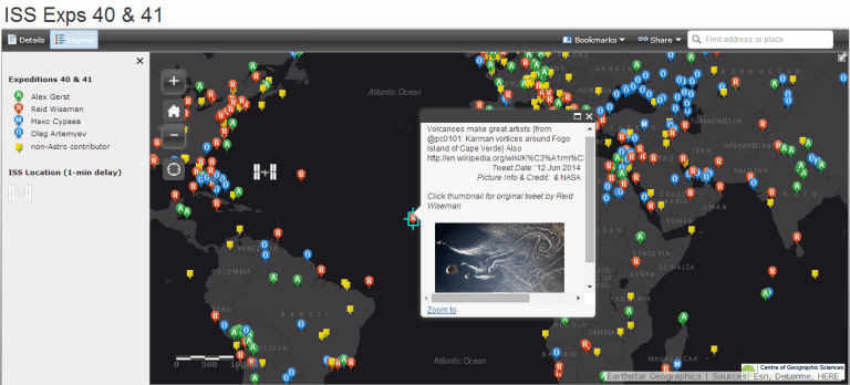 Interactive Space Map