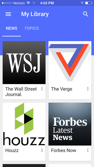 Google Play Newsstand App