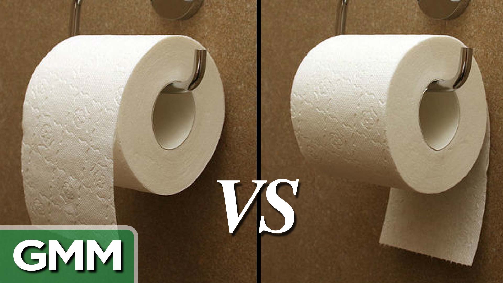 Rhett And Link Tackle The Controversial Topic Of Whether To Put The Toilet Paper...