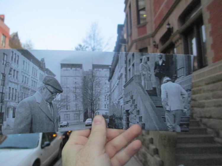 Movie Stills Superimposed Over Their Present Day Locations