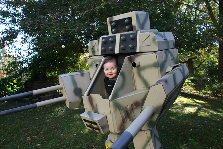 Father and Son MechWarrior