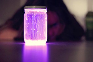 Glowing jar