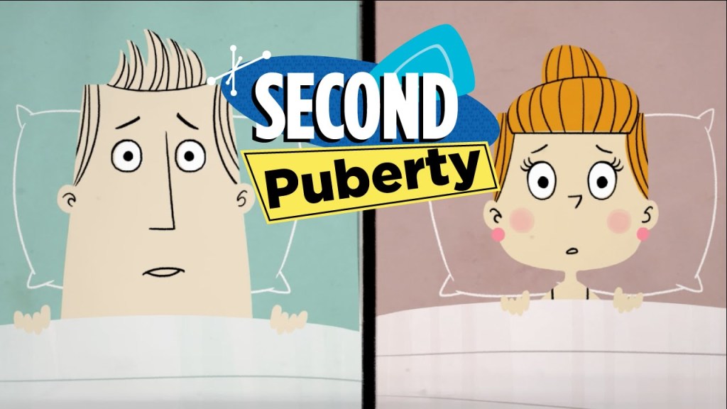 An Animated Instructional Video About How to Prepare for Second Puberty