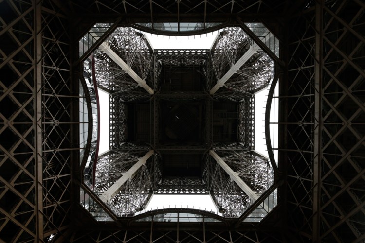 A New Glass Floor Has Been Installed in the Eiffel Tower in Paris