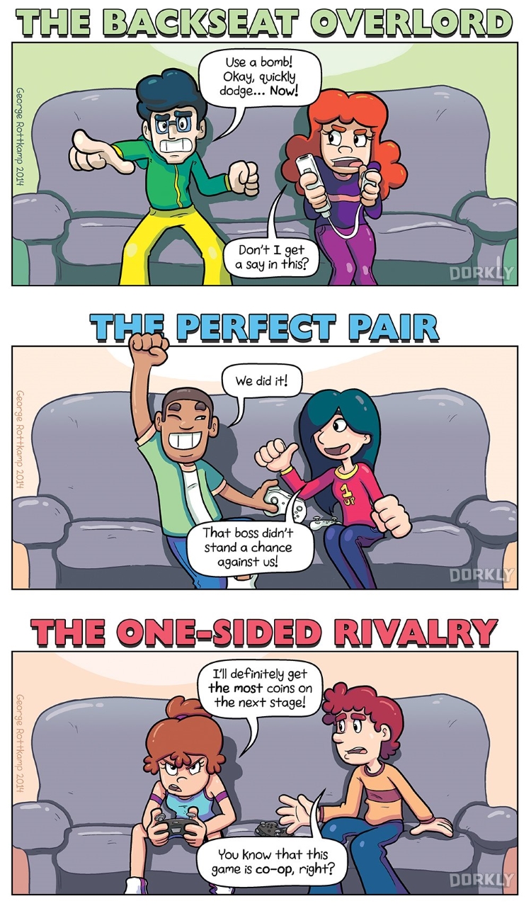 Gamer Couples Comic