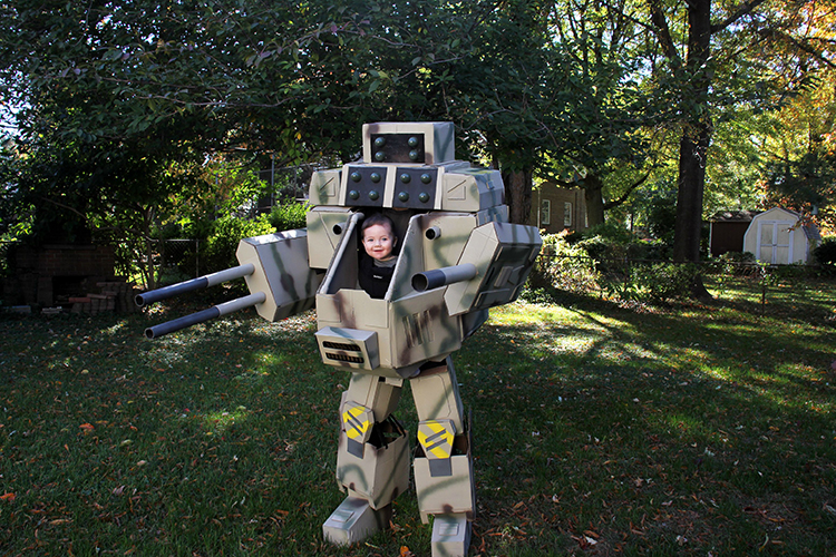 Father and Son MechWarrior