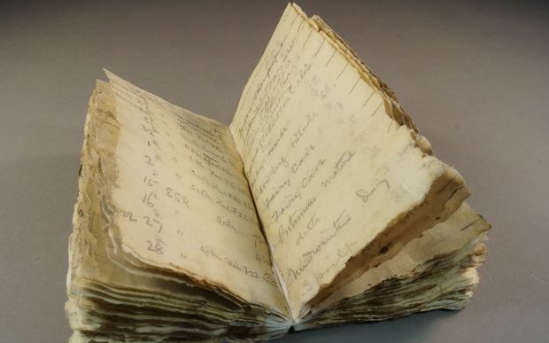 Levick Notebook Found in Antarctica
