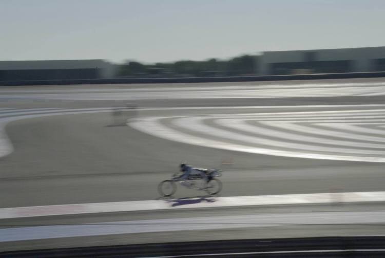 207 MPH Record on Rocket Powered Bicycle