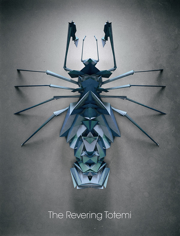 Geometric Insects by Chaotic Atmospheres
