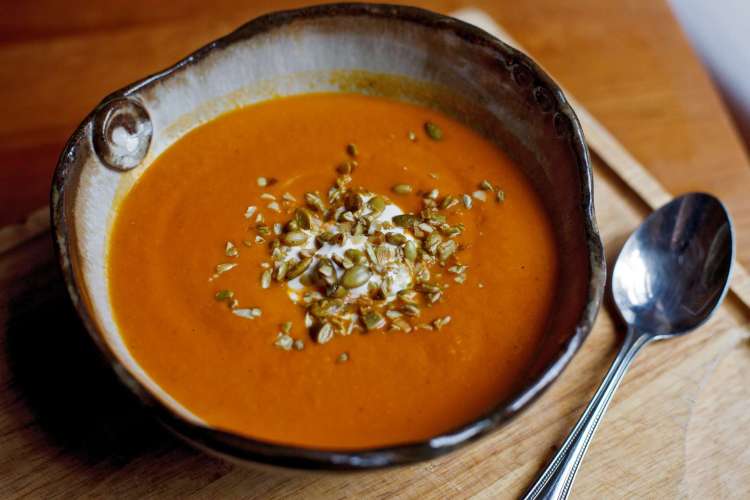 Illinois Pumpkin with Ancho Soup