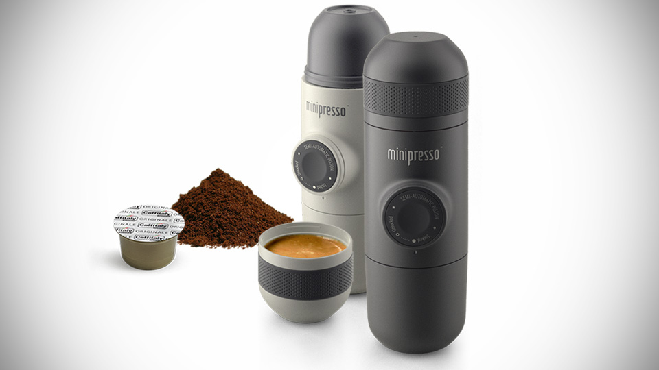 Minipresso, A PocketSize Espresso Maker for Brewing on the Go