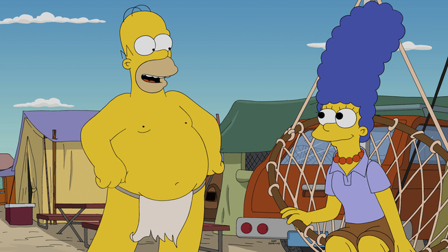 The Simpsons Go To Burning Man